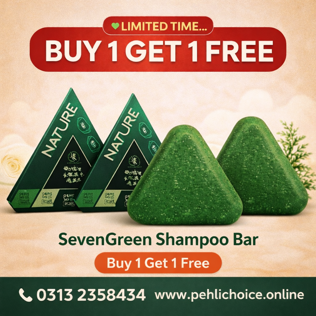 Nature Seven Green Soap Shampoo Bar